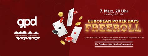 european poker days freeroll